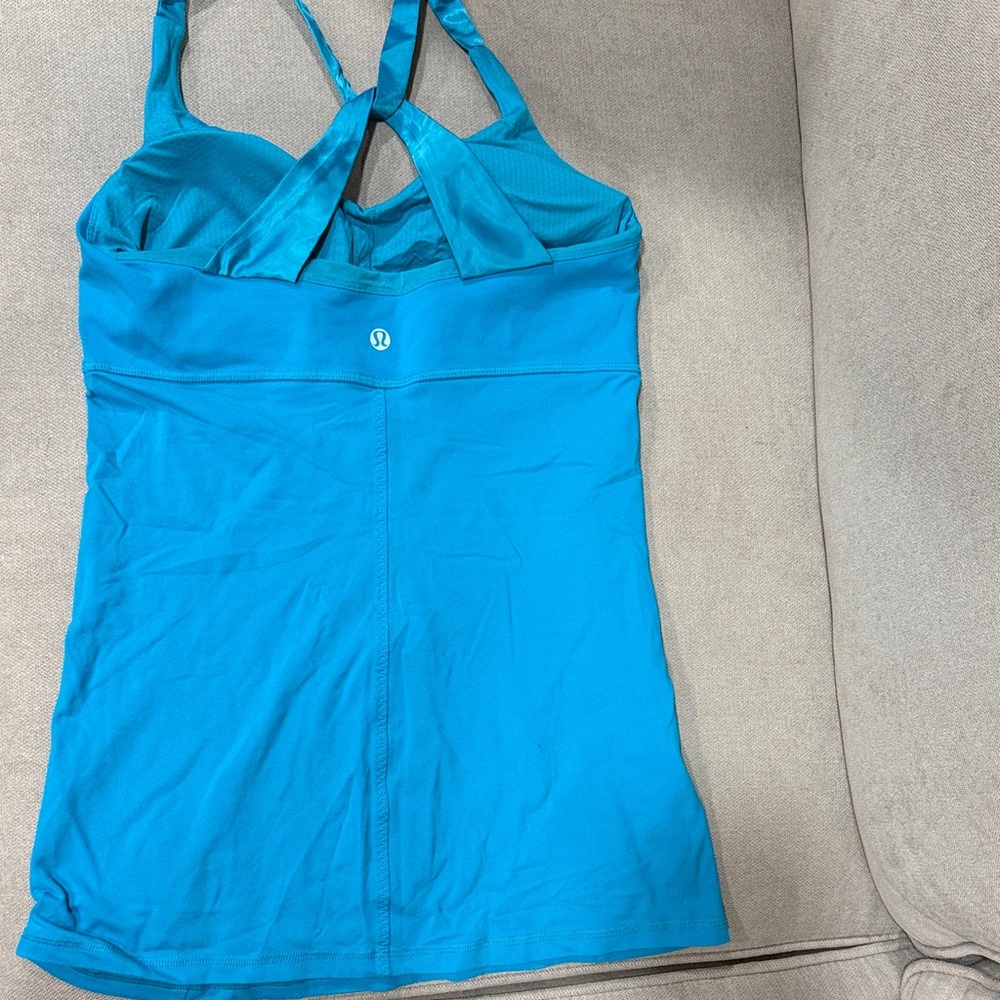 lululemon Scoop Me Up or Free Ya tank top athletica Blue